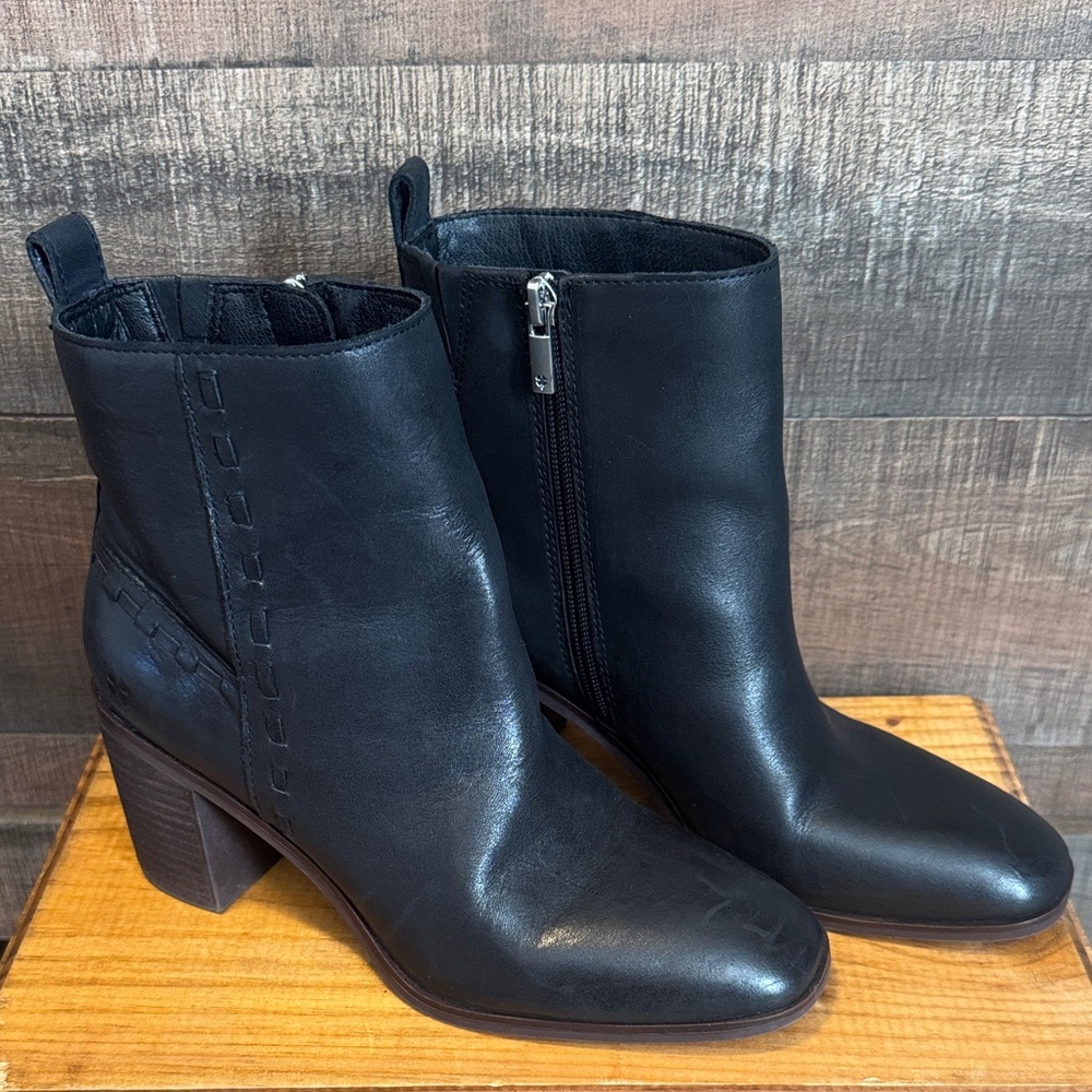 Lucky Brand Black Ankle Booties